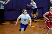 Webster City 8th grade girls basketball. (A team) (01/03/12)